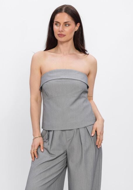 MY ESSENTIAL WARDROBE Haut MWHANNA CORSAGE Gris clair - large
