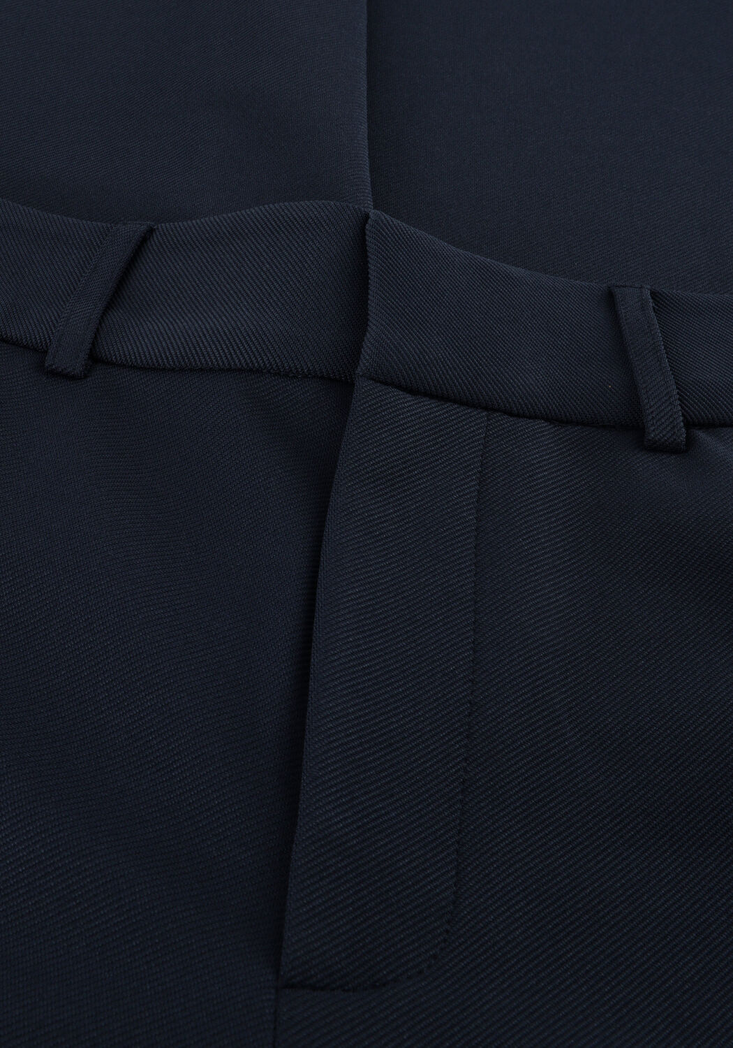 Donkerblauwe NEO NOIR Wijde broek NATHALIE PANTS - large