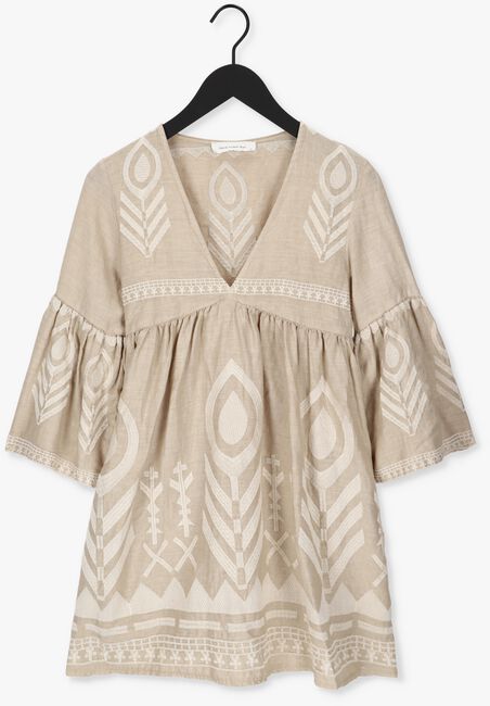 GREEK ARCHAIC KORI Mini robe SHORT DRESS SUMMER Sable - large