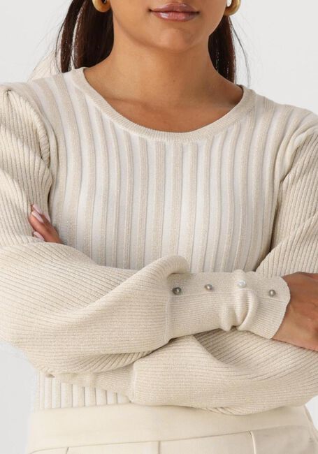 NUKUS MULBERRY PULLOVER LUREX Hauts & T-shirts Écru - large