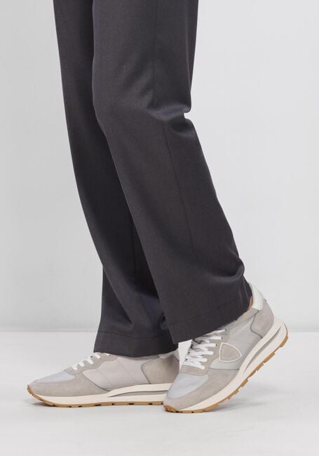 PHILIPPE MODEL Baskets basses TROPEZ HAUTE LOW MAN en gris - large