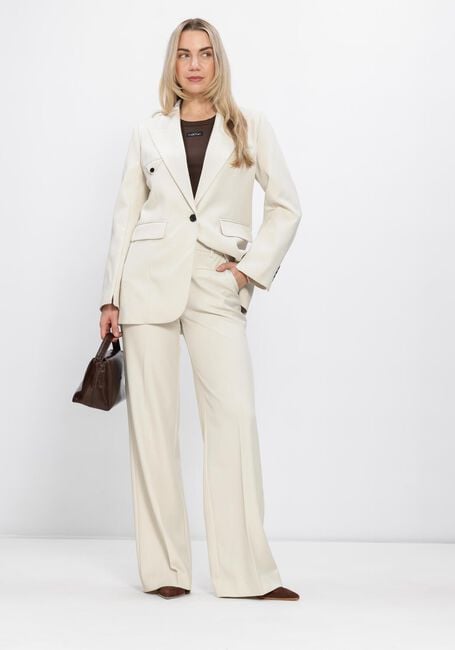 Beige HAUTE L'AMITI&Eacute; Pantalon PREMIERE PLAIN TALL PANT - large