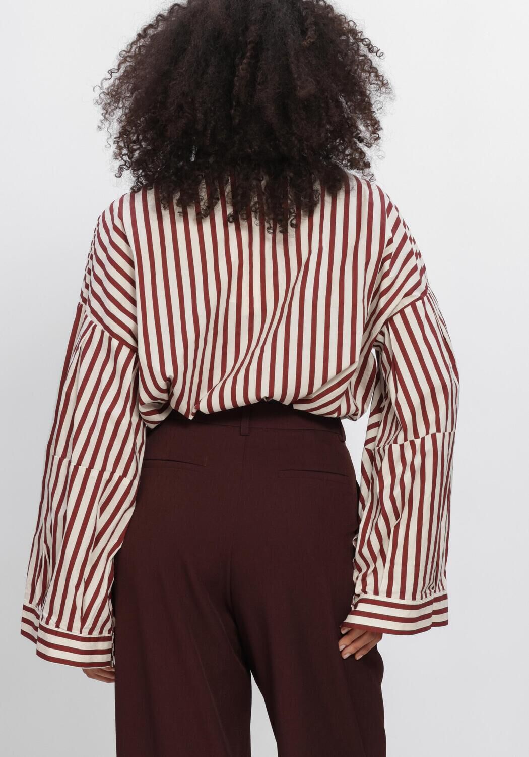 Bordeaux AIMEE THE LABEL  OSLOW6 BLOUSE - large