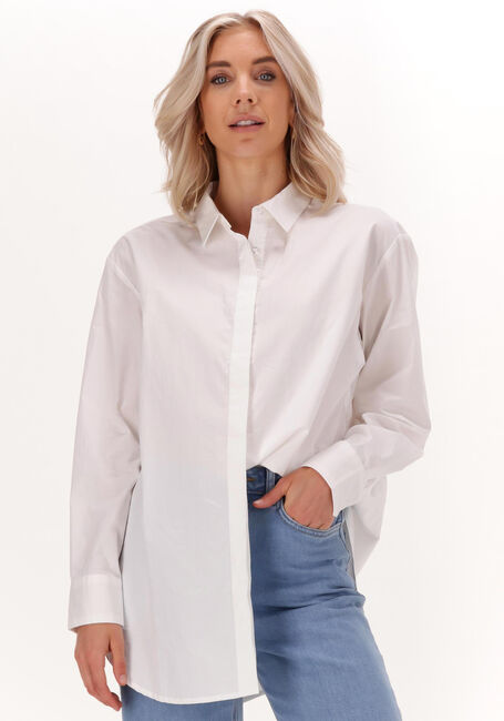 Gebroken wit MODSTRÖM  ARTHUR BOYFRIEND SHIRT - large