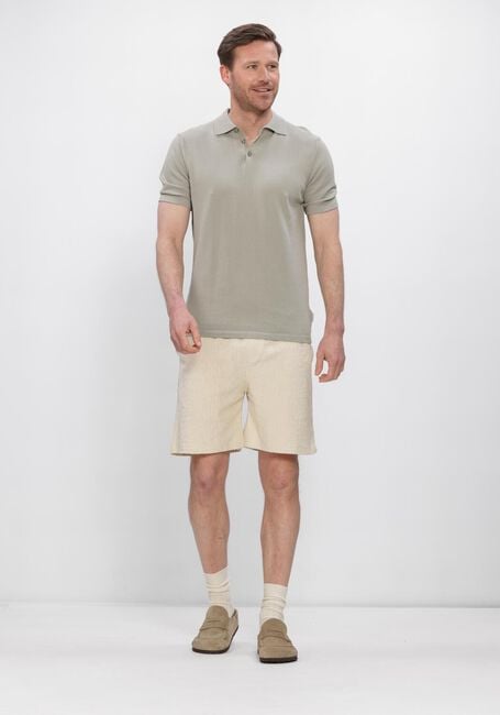 THE GOODPEOPLE Polo PLAN en beige - large