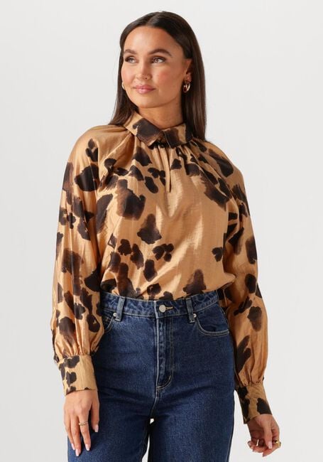 Camel MSCH COPENHAGEN  MSCHNILLA ROMINA TOP AOP - large