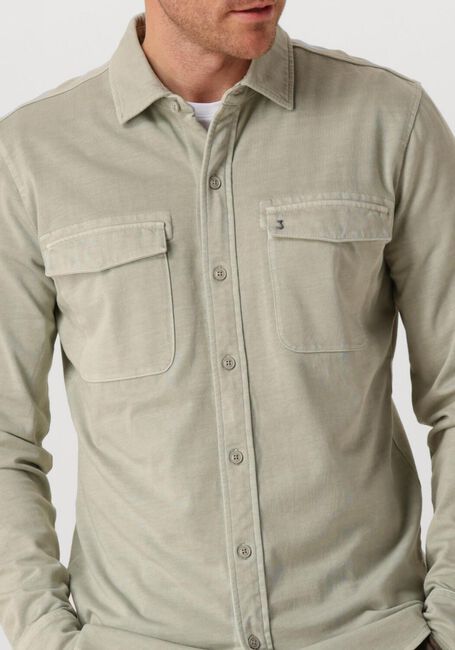 BUTCHER OF BLUE Surchemise FINN POCKET JERSEY OVERSHIRT en vert - large