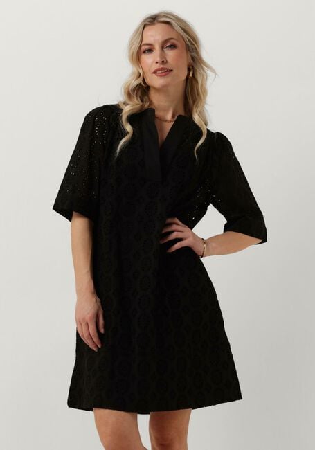 RUBY TUESDAY Mini robe SABELA HALF SLEEVES FULL EMBRO SHORT DRESS en noir - large