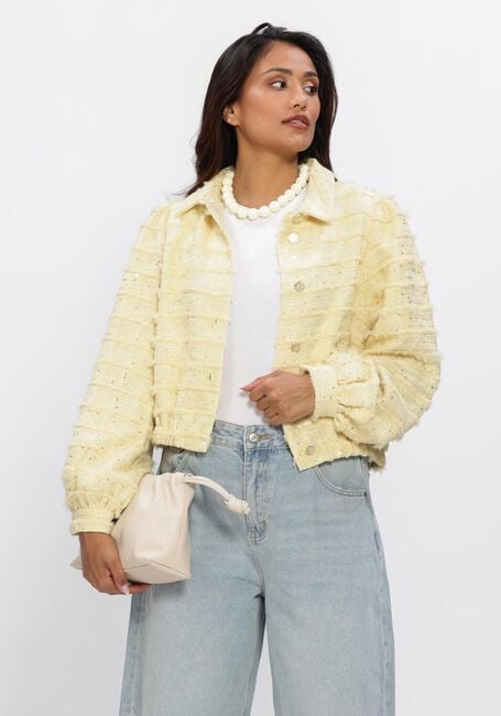 Creme FREEBIRD Blazer WV-HAIRY-SEQUINCE-26-1 - large