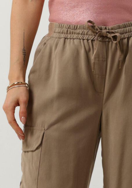 SUMMUM Pantalon cargo TROUSERS CARGO TENCEL en marron - large