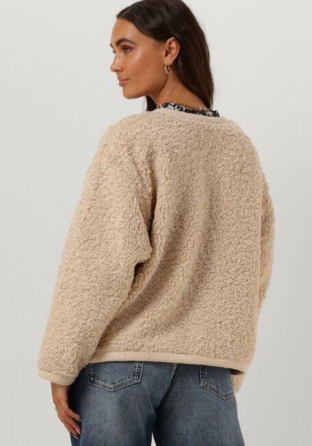 Beige CO'COUTURE Teddy jas TIMMY TEDDY JACKET - large