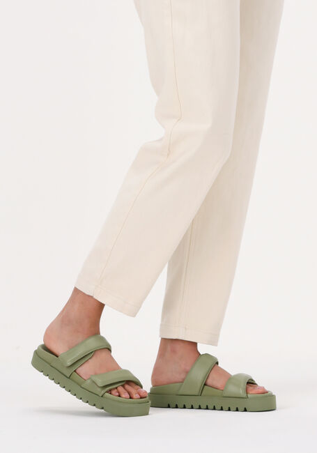 Groene NUBIKK Slippers KAE JONES Groene NUBIKK Slippers KAE JONES - large