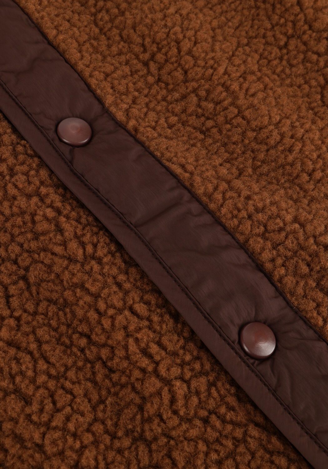 FOR&Eacute;T Veste sans manches AURA SHERPA FLEECE VEST en marron - large