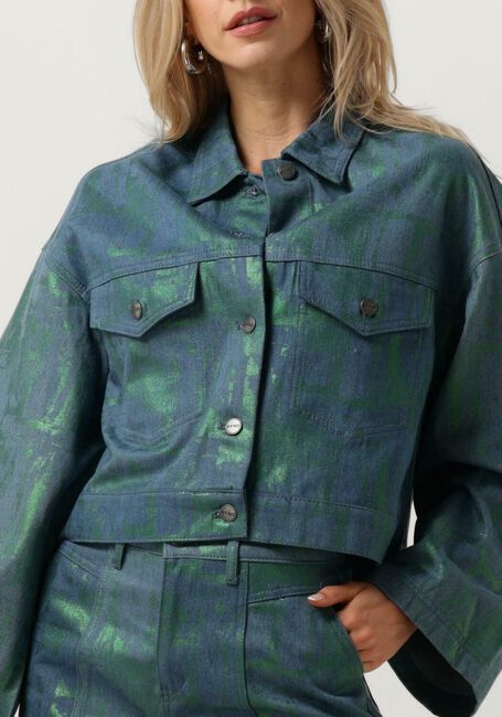 Groene REFINED DEPARTMENT Spijkerjas PIP - large