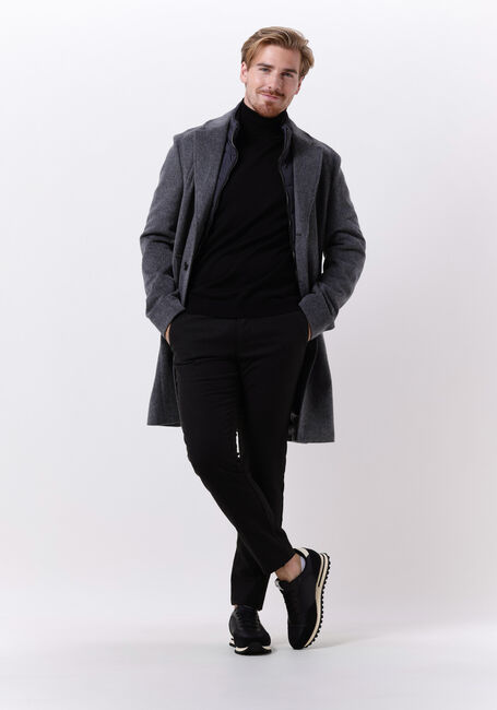Grijze BOSS Mantel H-HYDE-BIB - large