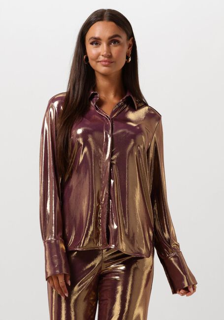 Paarse AMAYA AMSTERDAM  NORA BLOUSE - large