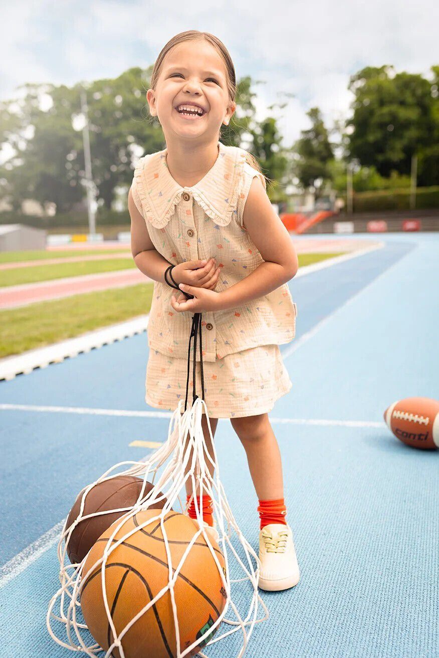 Creme Sproet & Sprout  MUSLIN BLOUSE - large