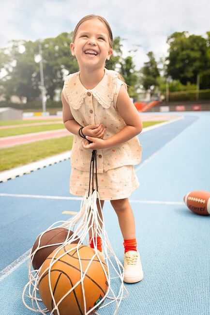 Creme Sproet & Sprout  MUSLIN BLOUSE - large