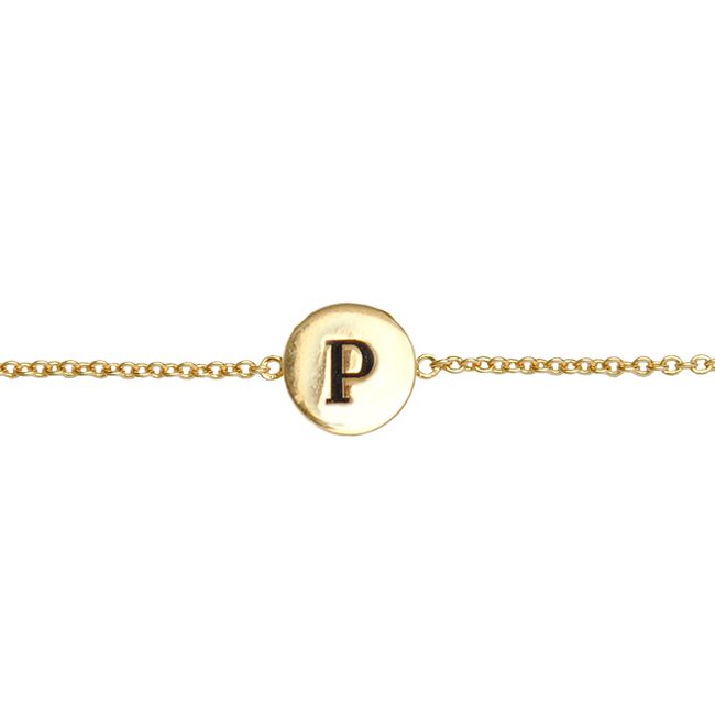 Gouden ATLITW STUDIO Armbanden CHARACTER BRACELET LETTER GOLD Gouden ATLITW STUDIO Armbanden CHARACTER BRACELET LETTER GOLD - large