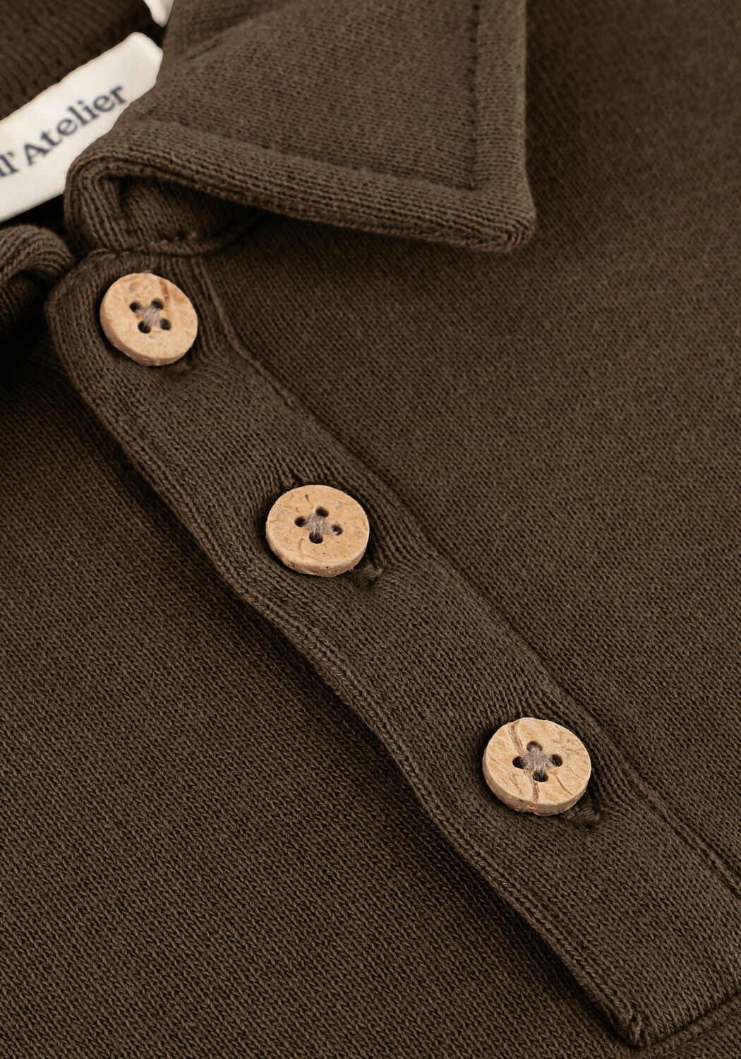 LIL' ATELIER Chandail NMMJOBO LIO LS LOOSE SWEAT LIL en marron - large