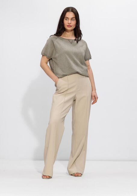 NUKUS Haut ANITA TOP LUREX en bronze - large