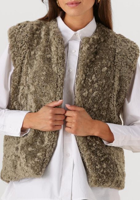 Taupe CIRCLE OF TRUST Gilet ARIANA GILET - large