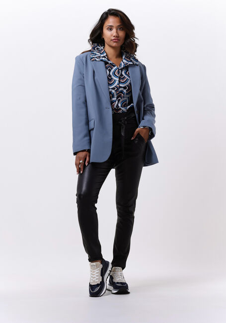 Blauwe DEA KUDIBAL  MIMI NS (CO) - SHIRT WITH RUFFLES - large