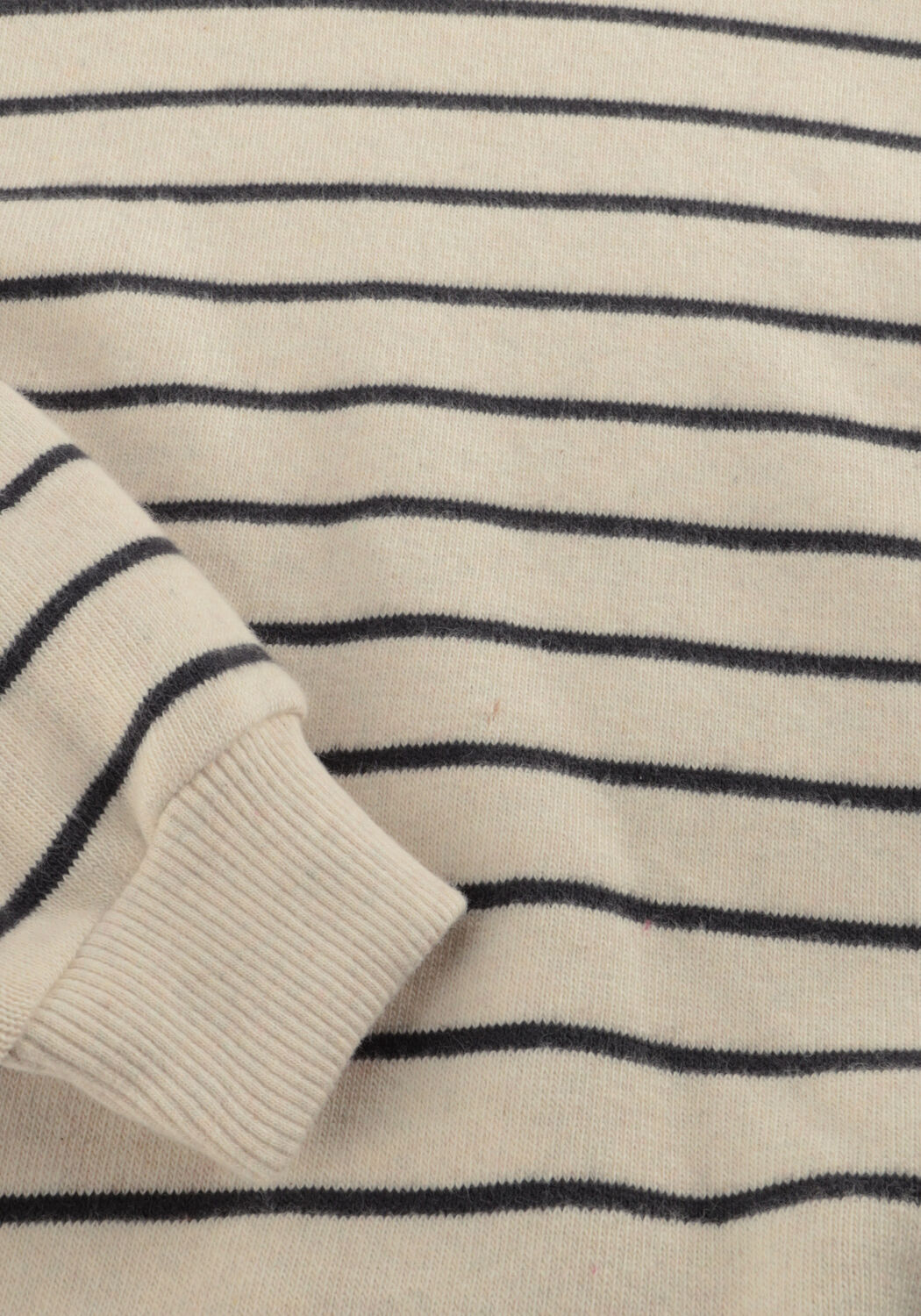PLAY UP Pull STRIPED JERSEY SWEATER P Cr&egrave;me - large