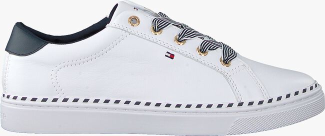 Witte TOMMY HILFIGER Lage sneakers NAUTICAL LACE UP - large