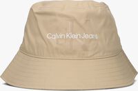 CALVIN KLEIN MONOGRAM SOFT BUCKET HAT Chapeau en beige - medium
