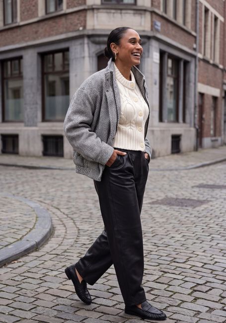 COPENHAGEN MUSE Pantalon large CMROYAL-PANTS en noir - large
