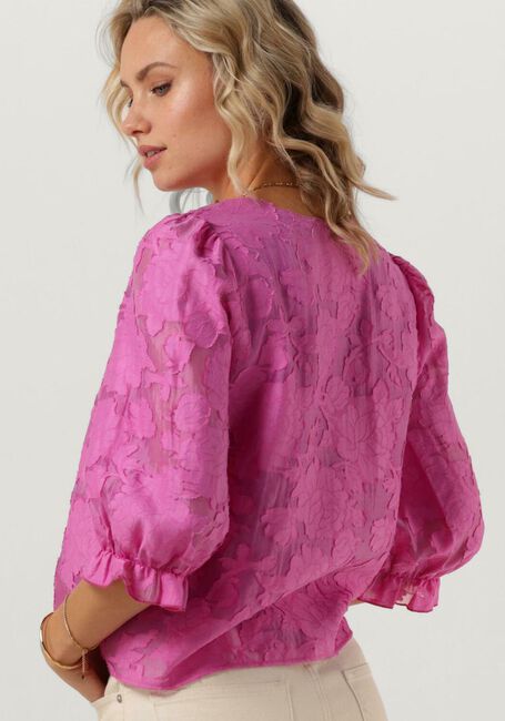 SELECTED FEMME Haut SLFCATHI-SADIE 3/4 TOP FF en rose - large