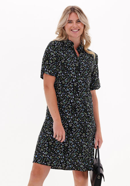 OBJECT Mini robe JANNI 2/4 DRESS en noir - large