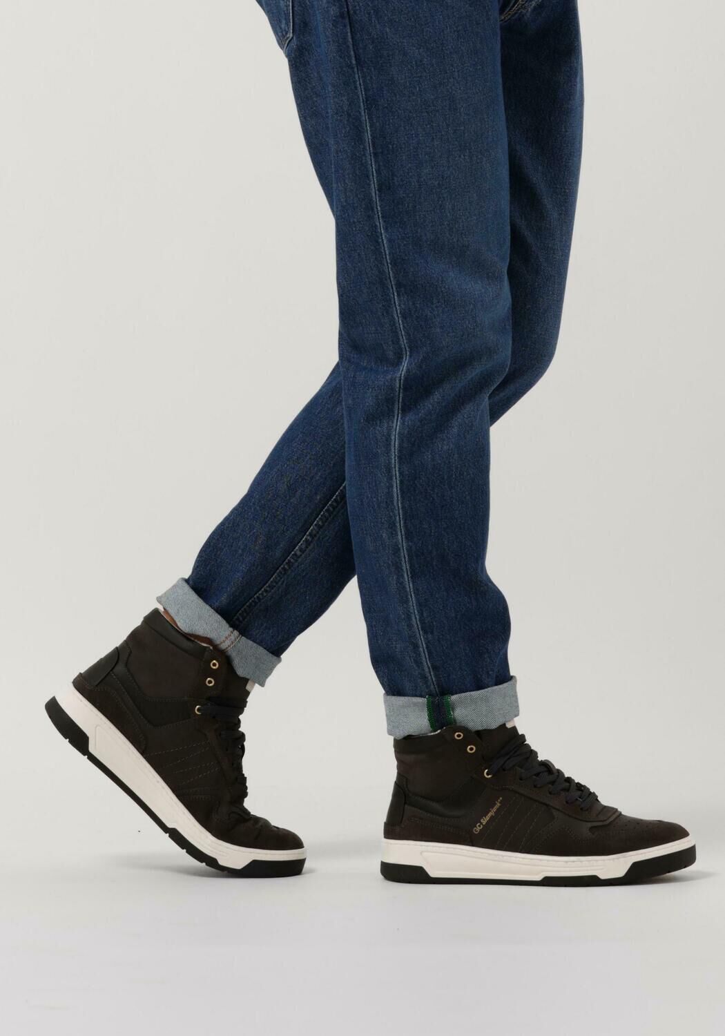 GOOSECRAFT Baskets montantes BLAKE MEN HIGH en gris - large