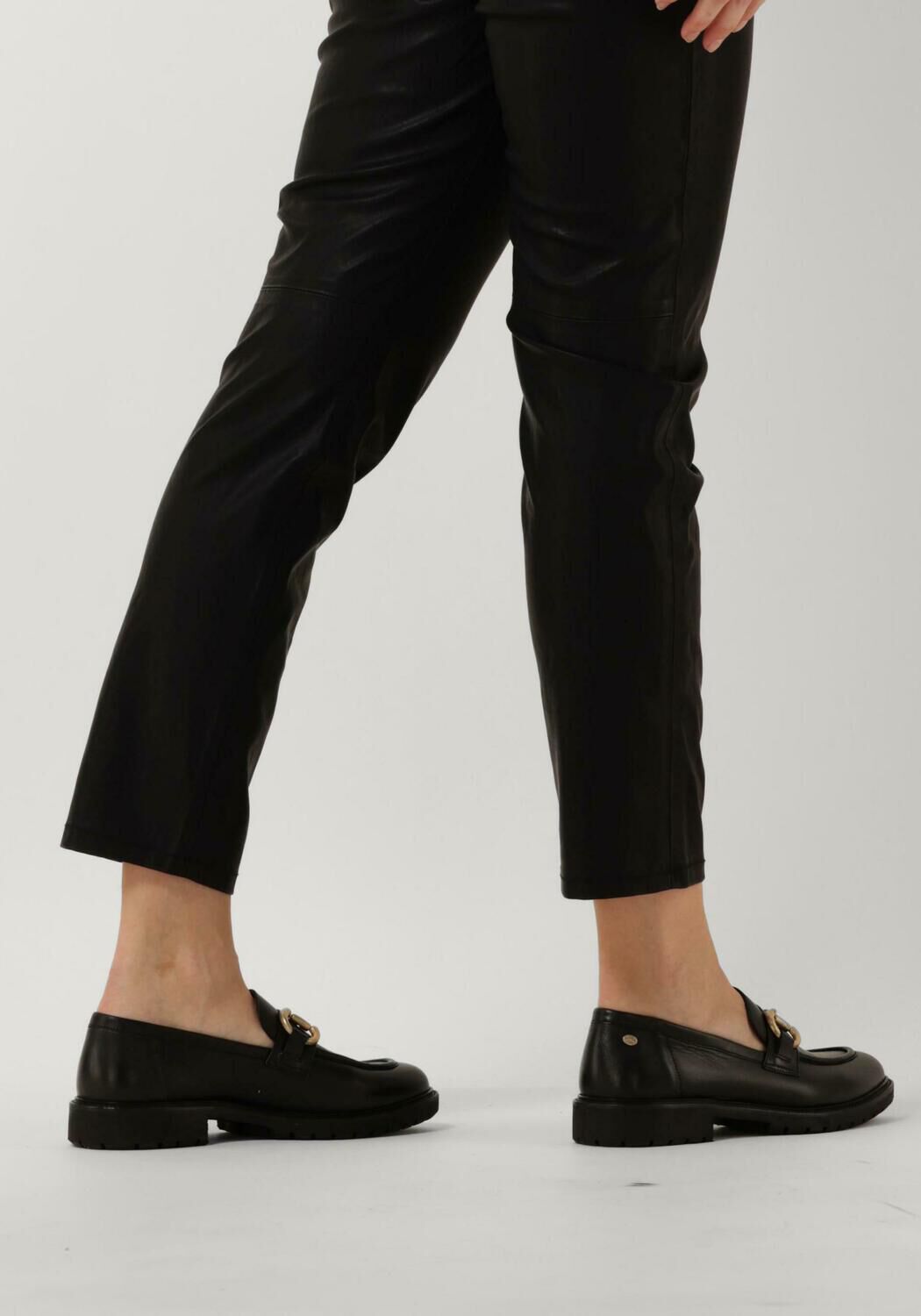zwarte fred de la bretoniere loafers 120010132