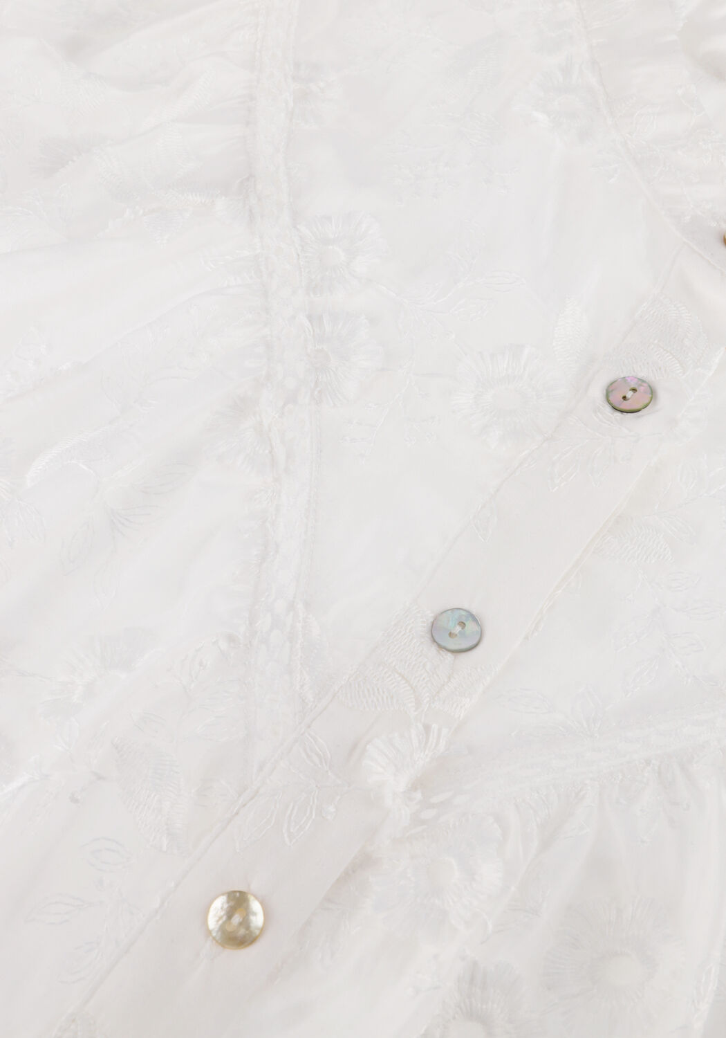 Gebroken wit AIMEE THE LABEL  CANNA BLOUSE - large