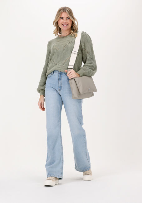 OBJECT Pull OBJLANA L/S KNIT PULLOVER NOOS en vert - large