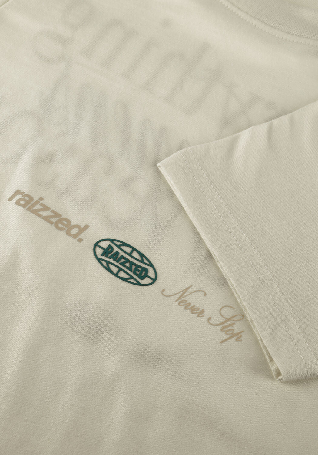 RAIZZED T-shirt HAPPENS &Eacute;cru - large