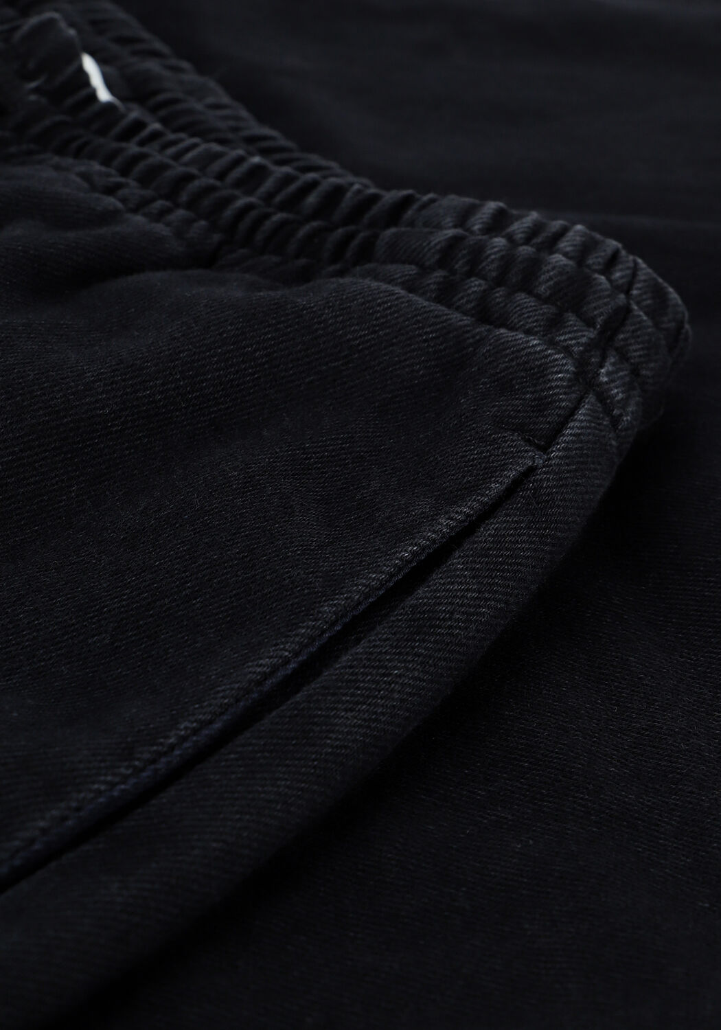 Zwarte SELECTED WOMEN Joggingbroek SLFMOLLY HW BLACK WASH DENIM P - large