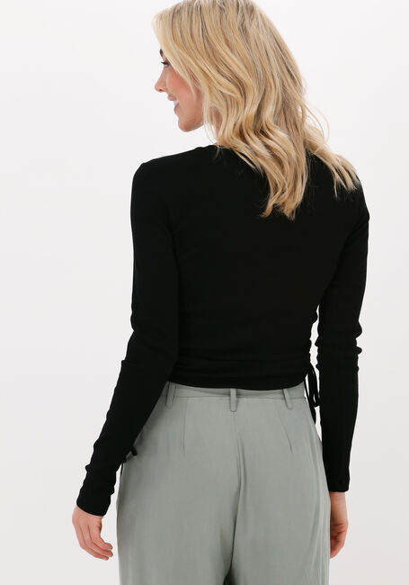 Zwarte ENVII Top ENALLY LS STRING TEE 5314 - large