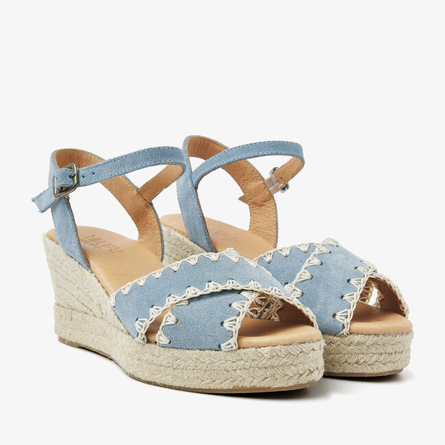 Blauwe VIA VAI Sandalen LUISA AYLA - large