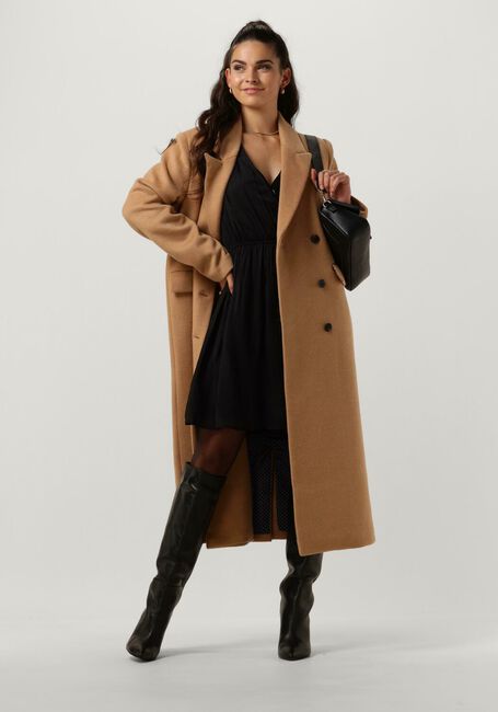 SCOTCH & SODA Manteau DOUBLE BREASTED WOOLEN COAT en camel - large