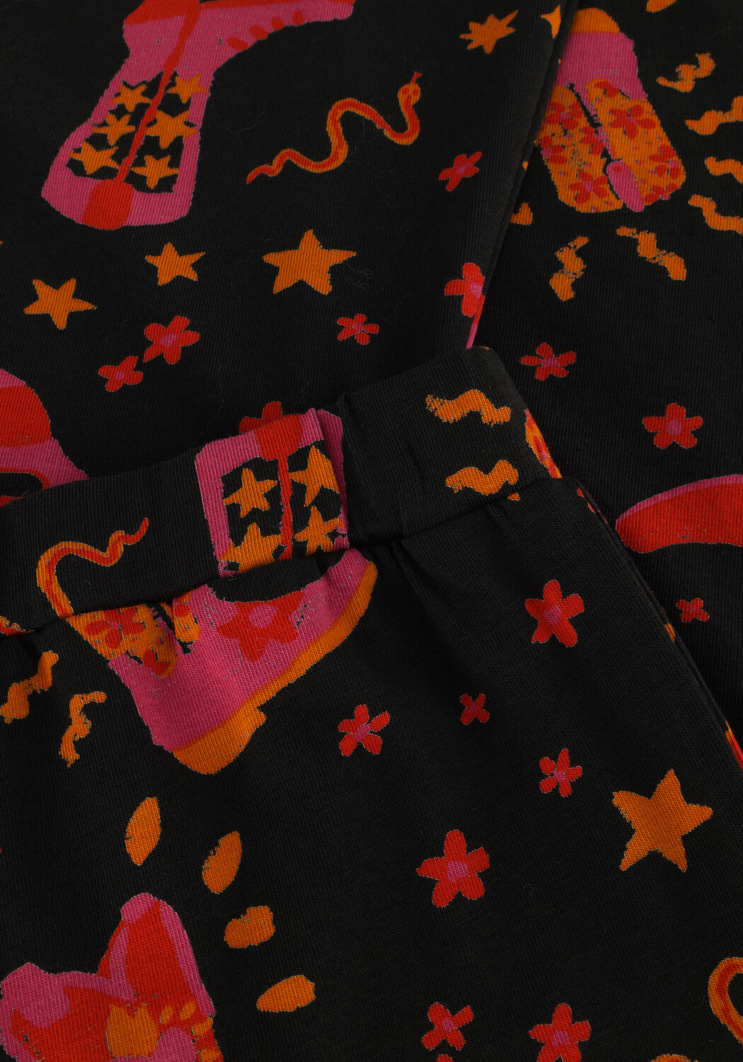 AMMEHOELA Pantalon &eacute;vas&eacute; LAZZO en multicolore - large