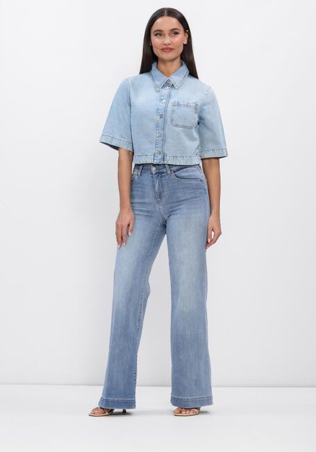 Lichtblauwe LIU JO Wide jeans ECS AUTHENTIC FLARE - large