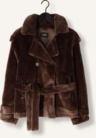 Bruine IBANA Faux fur jas CRISTEL Bruine IBANA Faux fur jas CRISTEL - medium