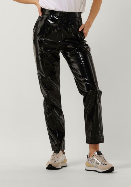 Zwarte ALIX THE LABEL Pantalon LACQUER PANTS - large
