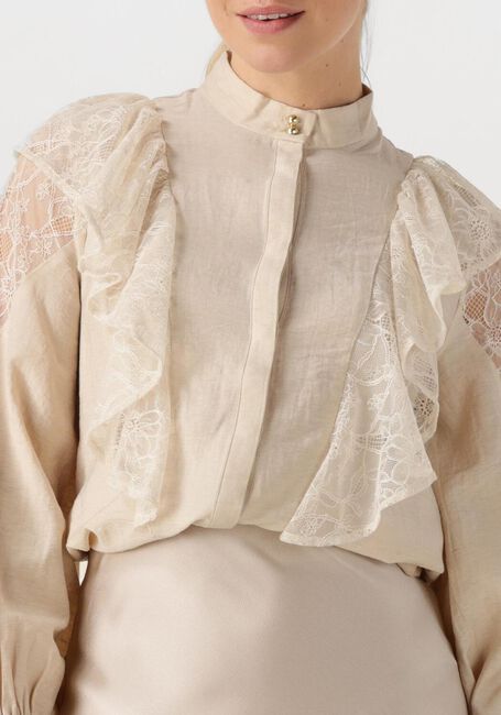 BRUUNS BAZAAR YONA SHIRT Blouses en beige - large