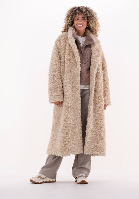 SUMMUM Manteau Teddy COAT TEDDY en beige - large