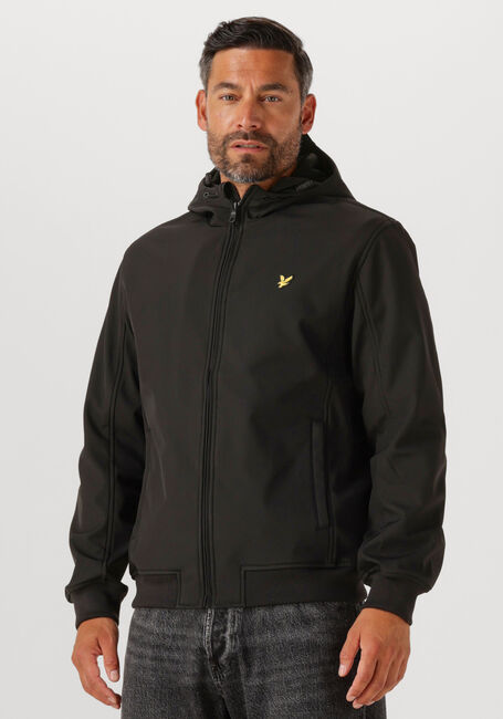 LYLE & SCOTT Jack FLEECE BACK SOFTSHELL en noir - large