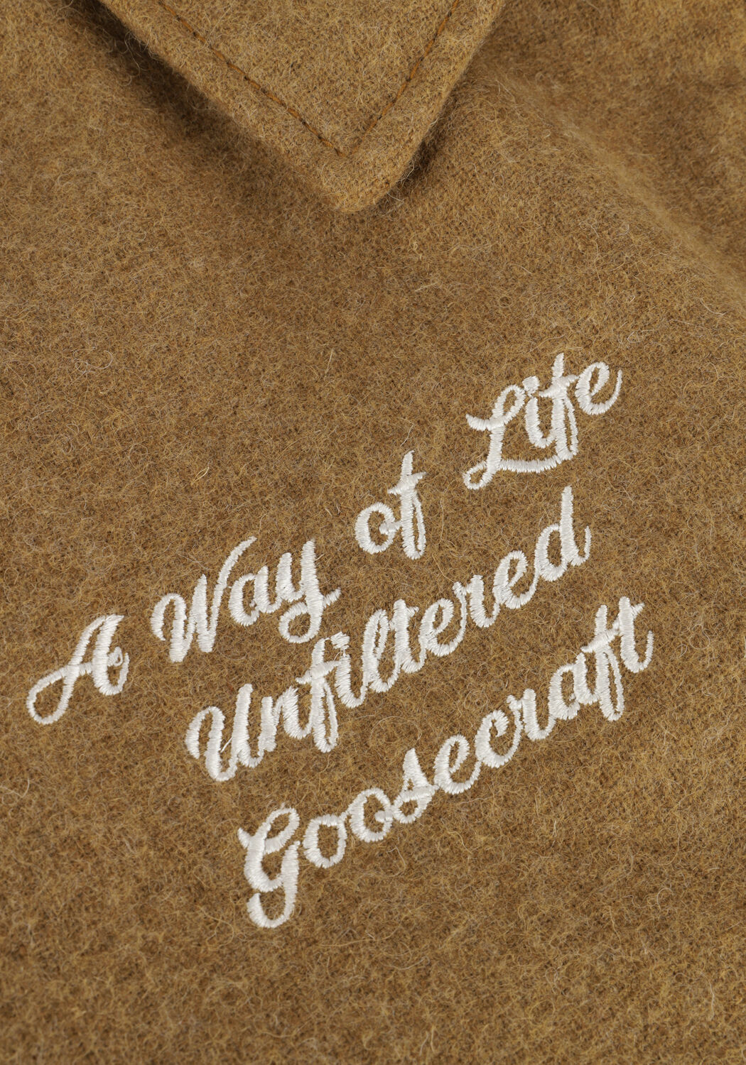 Bruine GOOSECRAFT Jack GC VARSITY JACKET - large